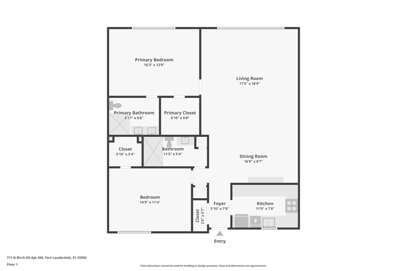 2 bedroom Stock Cooperative at 711 N Birch Road #204, Hawthorne East Co-Op, Fort Lauderdale — photo 3