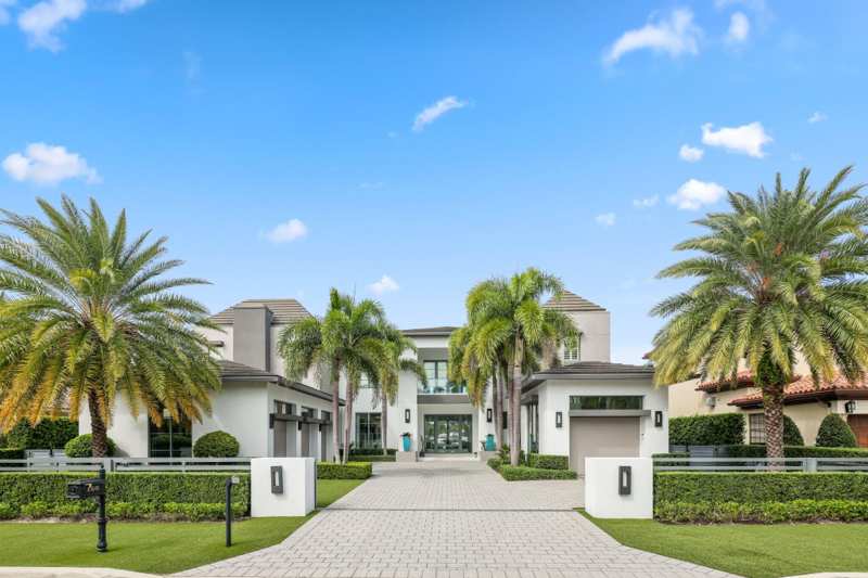 6 bedroom Single Family Residence at 169 W Key Palm Road, Royal Palm Yacht & Country Club, Boca Raton — photo 1