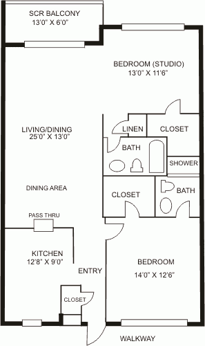 2 bedroom Condominium at 8970 S Hollybrook Boulevard, Hollybrook Golf And Tennis Club, Pembroke Pines — photo 2
