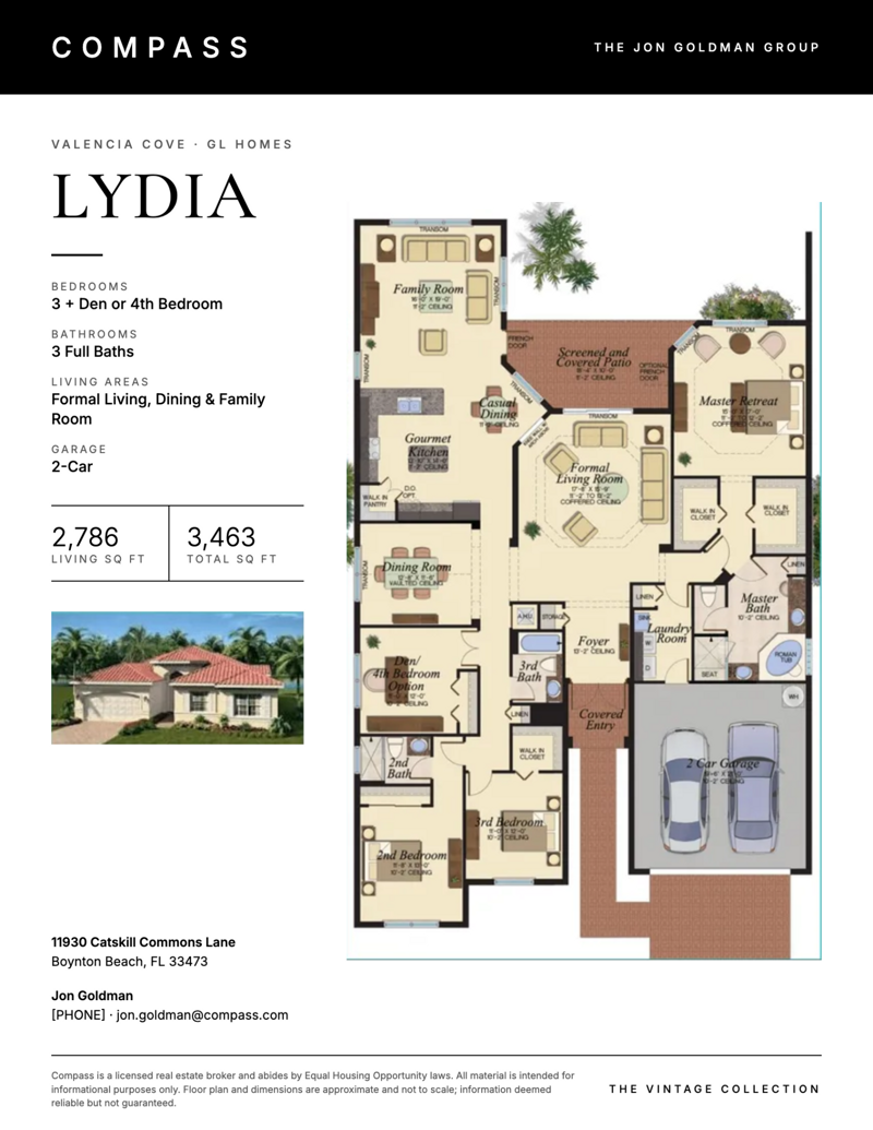 4 bedroom Single Family Residence at 11930 Catskill Commons Lane, Valencia Cove Agr Pud Pl 8, Boynton Beach — photo 2