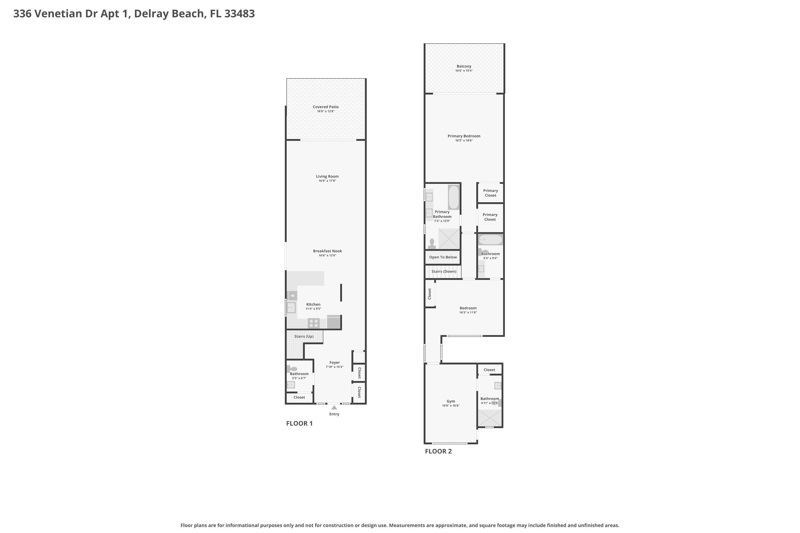 3 bedroom Townhouse at 336 Venetian Drive #1, Venetian Drive Townhouse Condo, Delray Beach — photo 2