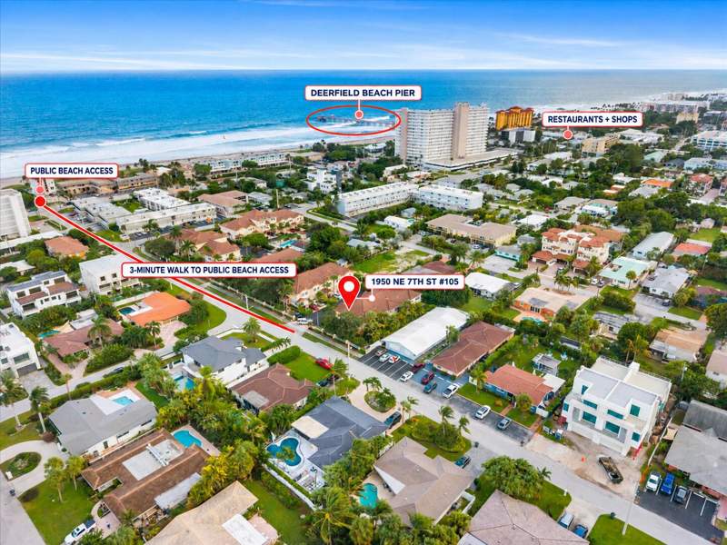 3 bedroom Townhouse at 1950 NE 7th Street #105, Ocean Vue, Deerfield Beach — photo 3