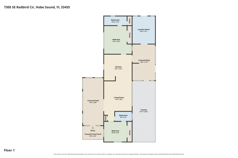 2 bedroom Manufactured Home at 7305 SE Redbird Circle, Ridgeway, Hobe Sound — photo 2
