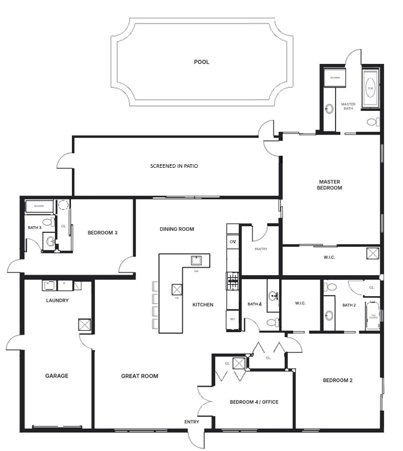 4 bedroom Single Family Residence at 1070 NE 2nd Terrace, Boca Villas Sec C, Boca Raton — photo 3