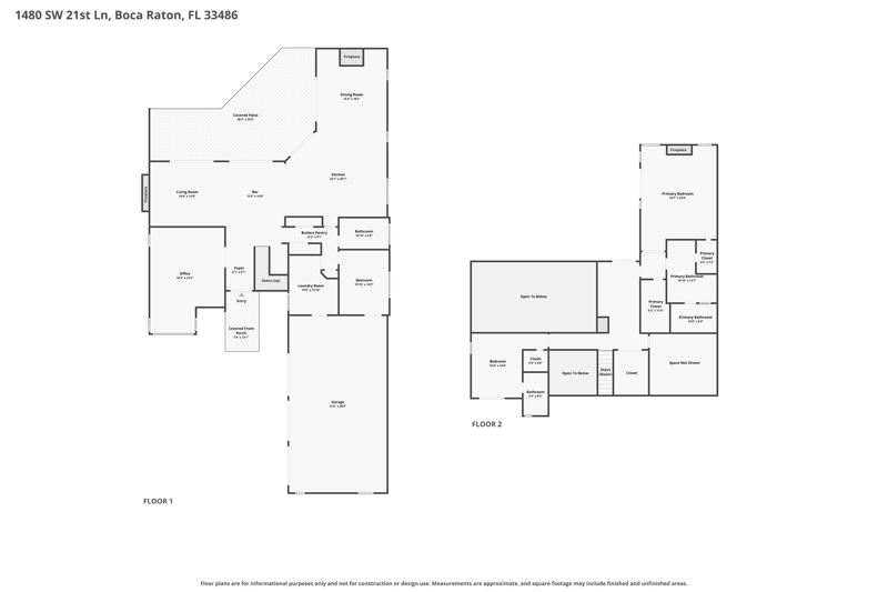 5 bedroom Single Family Residence at 1480 SW 21st Lane, Palm Beach Farms Co 10, Boca Raton — photo 2