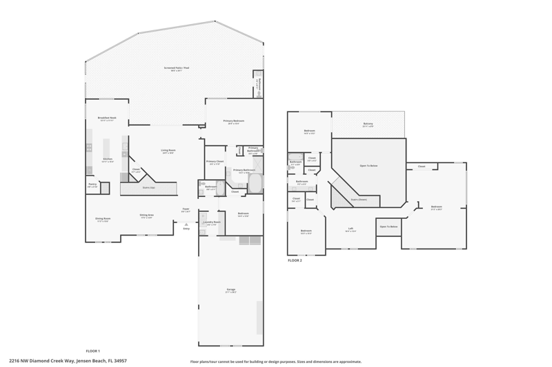 5 bedroom Single Family Residence at 2216 NW Diamond Creek Way, Falls of Jensen Beach, Jensen Beach — photo 2