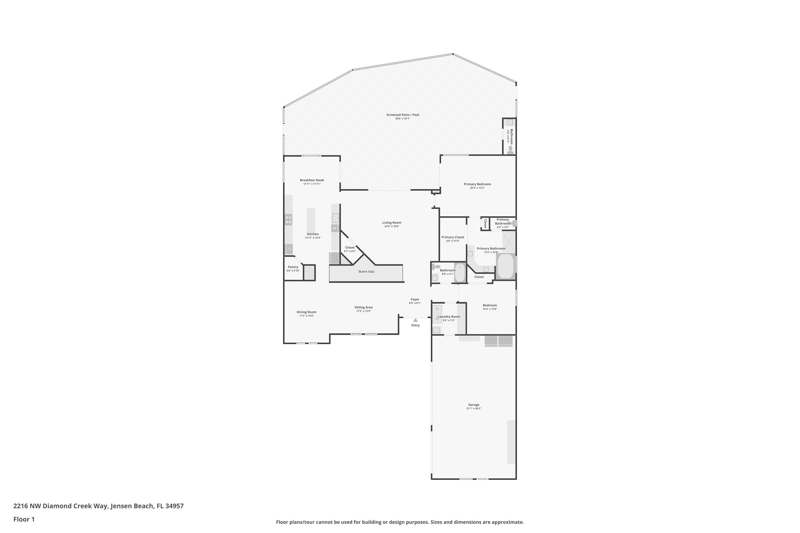 5 bedroom Single Family Residence at 2216 NW Diamond Creek Way, Falls of Jensen Beach, Jensen Beach — photo 4