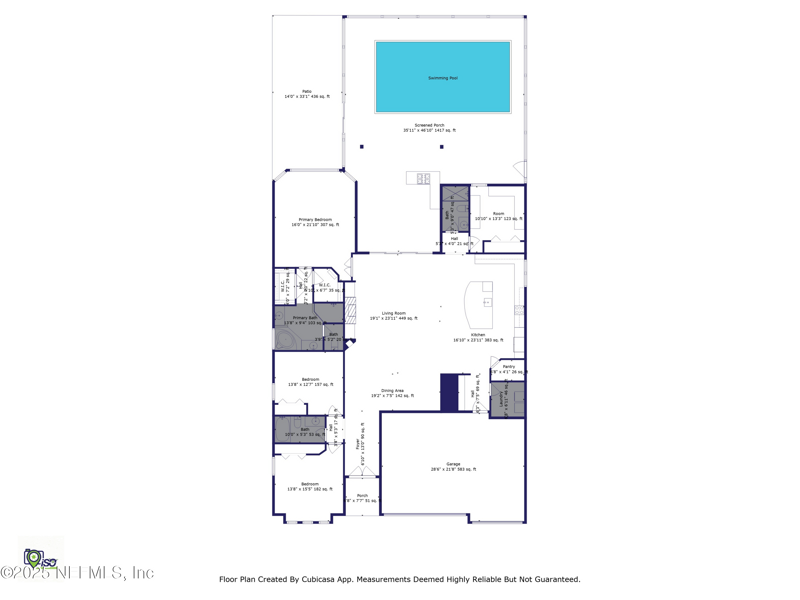 4 bedroom Single Family Residence at 1281 Autumn Pines Drive, Eagle Landing, Orange Park — photo 4