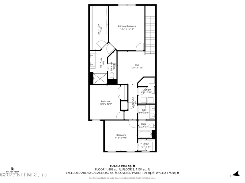 3 bedroom Townhouse at 349 Tamar Court, Beacon Lake Townhomes, St. Augustine — photo 4