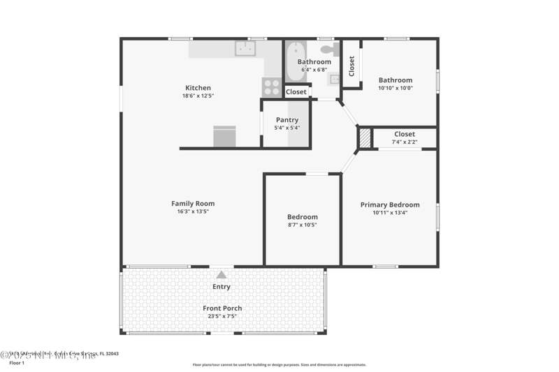 3 bedroom Single Family Residence at 1078 Merrimac Avenue, Green Cove, Green Cove Springs — photo 3