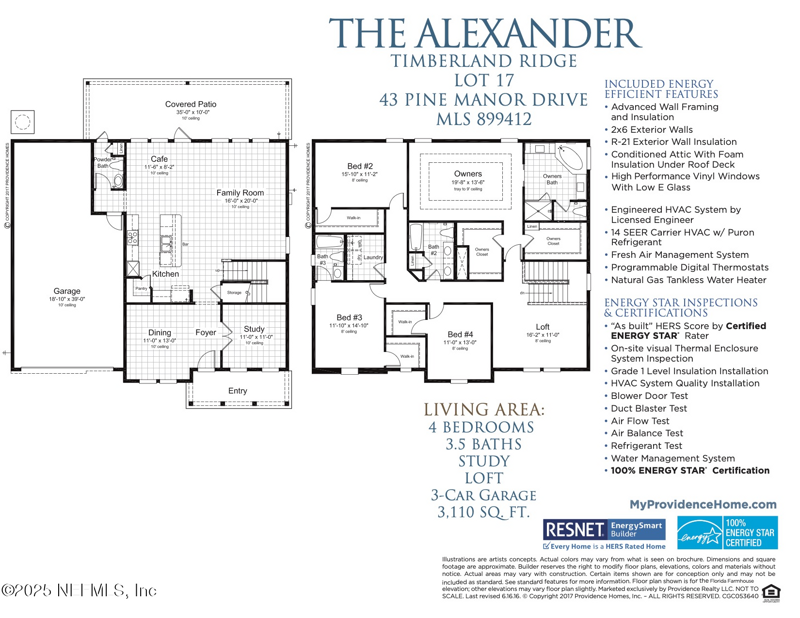 4 bedroom Single Family Residence at 43 Pine Manor Drive, Timberland Ridge@nocatee, Jacksonville — photo 2