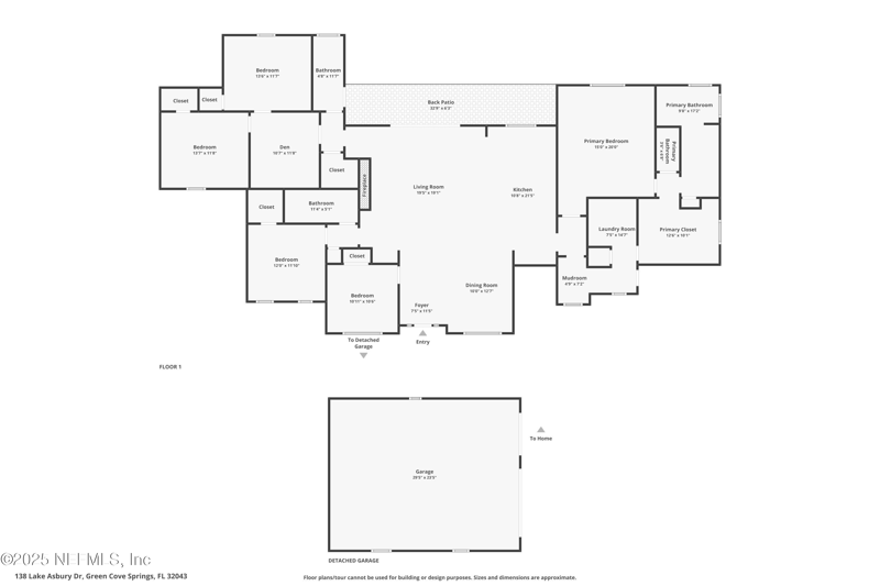 5 bedroom Single Family Residence at 138 Lake Asbury Drive, **verifying Subd**, Green Cove Springs — photo 2