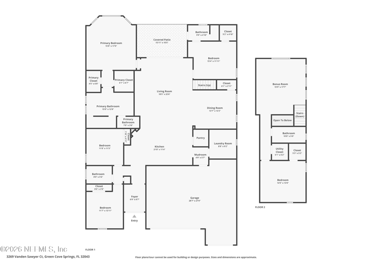 5 bedroom Single Family Residence at 3269 Vanden Sawyer Court, Goose Creek Estates, Green Cove Springs — photo 3