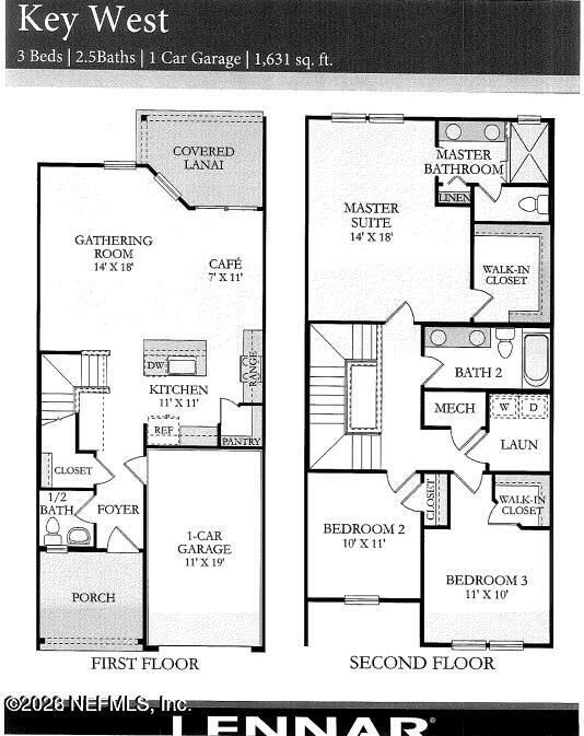 3 bedroom Townhouse at 12904 Josslyn Lane, Redhawk Village, Jacksonville — photo 3