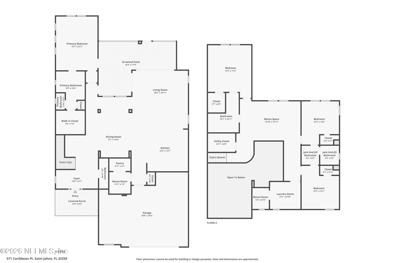 4 bedroom Single Family Residence at 571 Caribbean Place, Beachwalk, St. Johns — photo 2