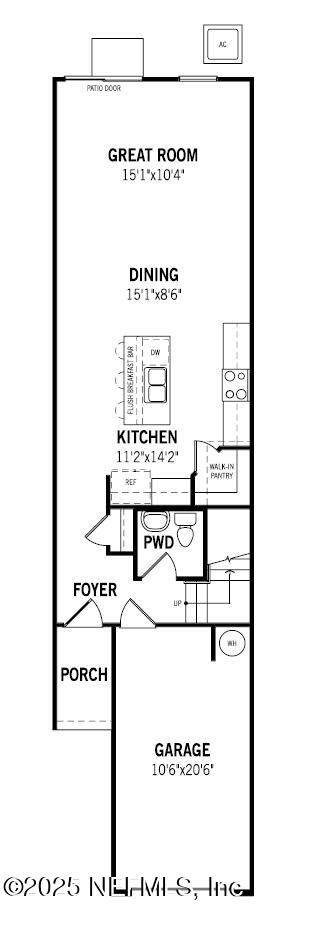 3 bedroom Townhouse at 1005 Egret Branch Way, Egret Creek, Jacksonville — photo 3