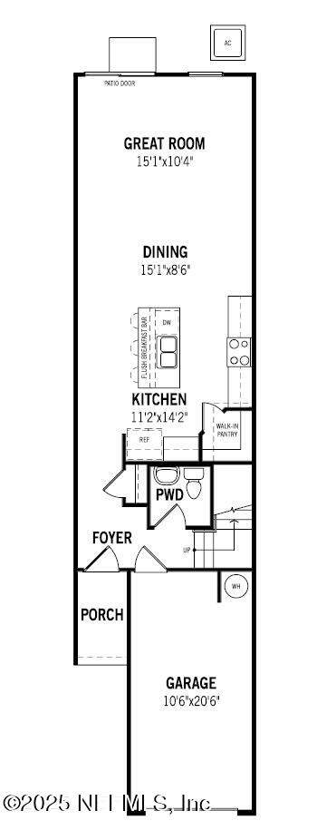3 bedroom Townhouse at 1020 Egret Branch Way, Egret Creek, Jacksonville — photo 3