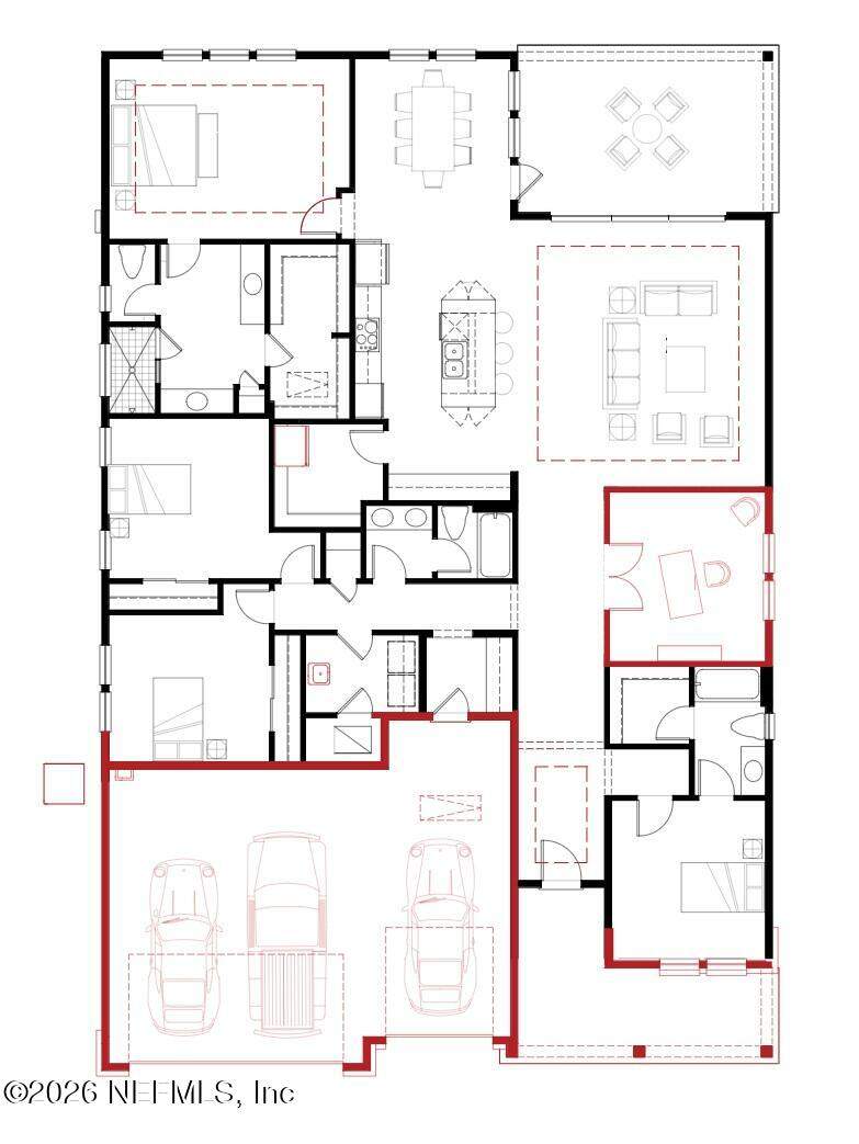 4 bedroom Single Family Residence at 177 Tesoro Terrace, Madeira, St. Augustine — photo 3