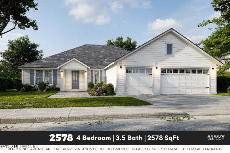 4 bedroom Single Family Residence at 7802 Hollenbeck Way #Lot 48, Kings Preserve, Jacksonville — photo 1