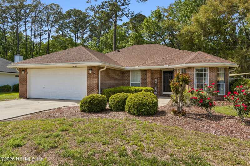 3 bedroom Single Family Residence at 1033 Whirlaway Circle, Saddlewood, Jacksonville — photo 1