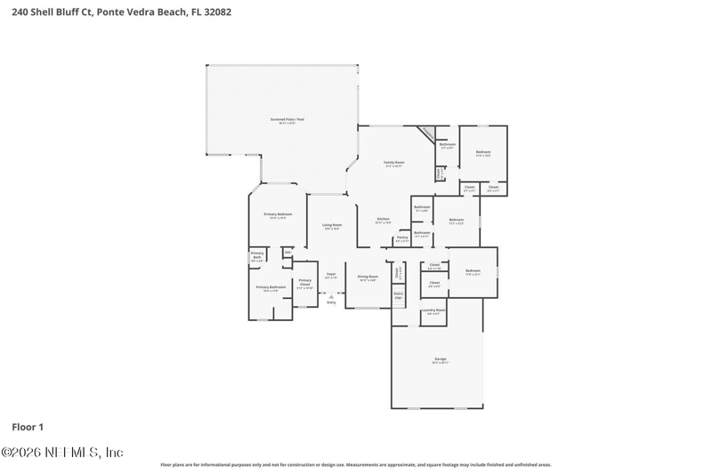 4 bedroom Single Family Residence at 240 Shell Bluff Court, Old Palm Valley, Ponte Vedra Beach — photo 5