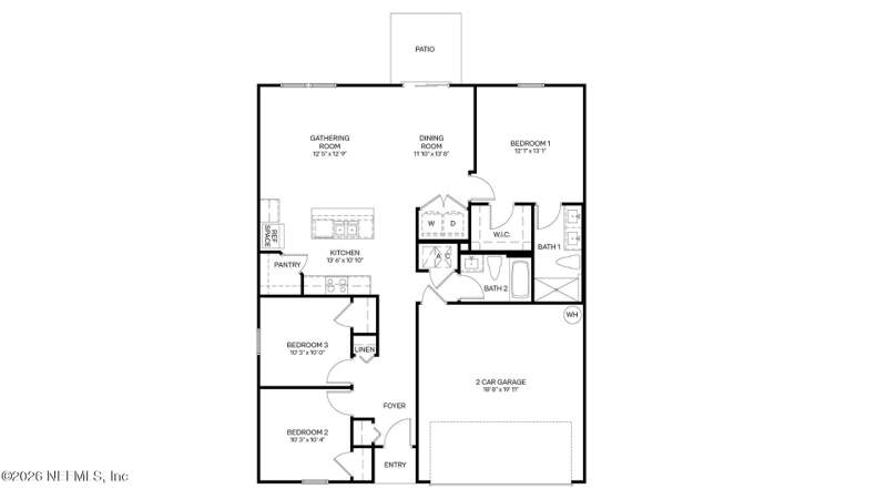 3 bedroom Single Family Residence at 5401 Horseback Court, Bridle Creek, Jacksonville — photo 2