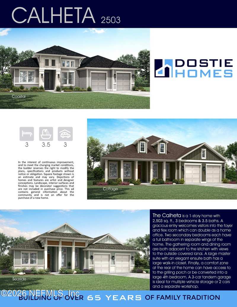3 bedroom Single Family Residence at 163 Tesoro Terrace, Madeira, St. Augustine — photo 1