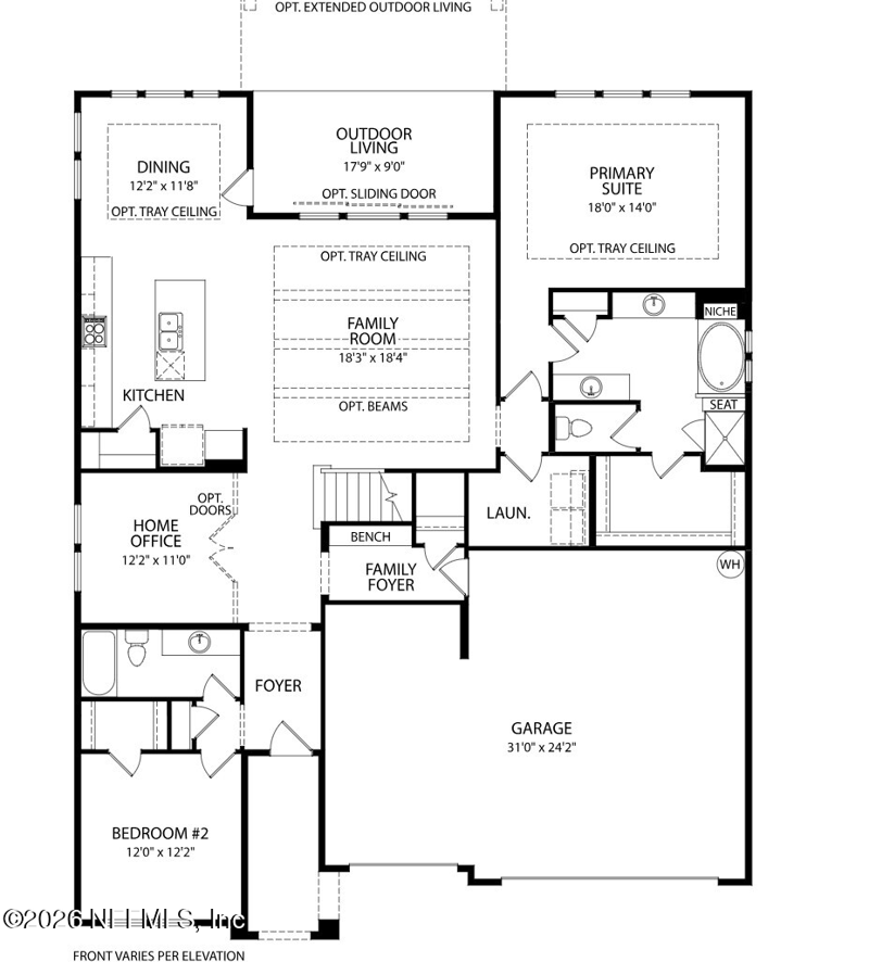 4 bedroom Single Family Residence at 29242 Grandview Manor, Watermans Bluff, Yulee — photo 2
