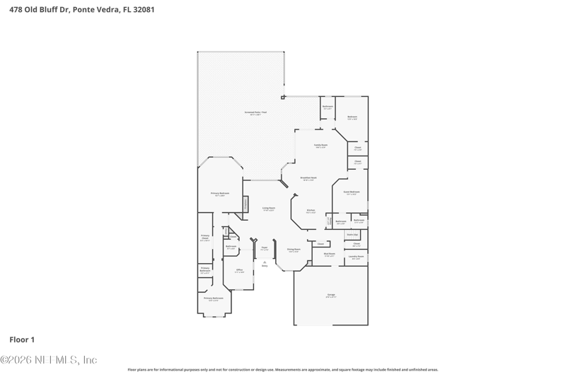 4 bedroom Single Family Residence at 478 Old Bluff Drive, Coastal Oaks At Nocatee, Ponte Vedra — photo 4