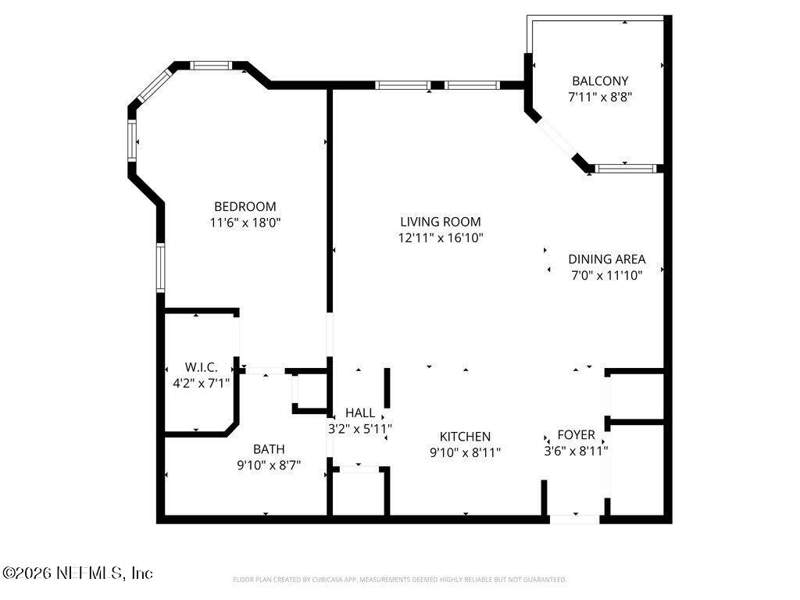 1 bedroom Condominium at 8290 Gate Parkway #311, Gardens Of Bridgehampton, Jacksonville — photo 3