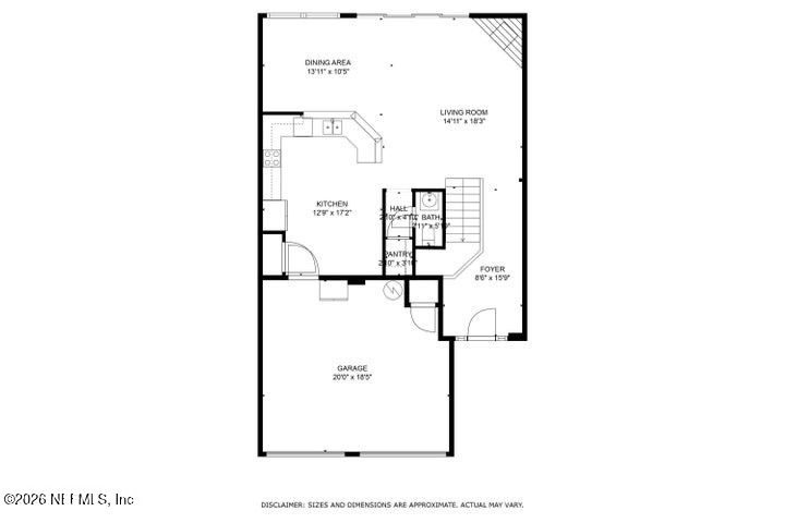 3 bedroom Townhouse at 11131 Castlemain Circle, Oxford Chase, Jacksonville — photo 4