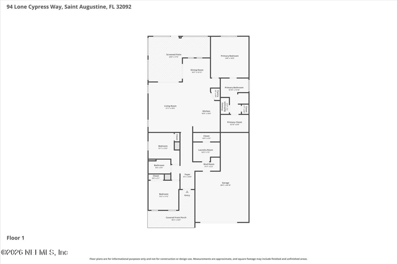 3 bedroom Single Family Residence at 94 Lone Cypress Way, Summer Bay At Grand Oaks, St. Augustine — photo 2