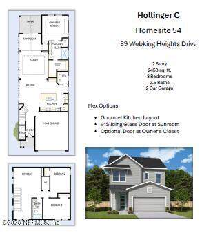 3 bedroom Single Family Residence at 89 Webking Heights Drive, Evergreen Island at Silverleaf, St. Augustine — photo 2