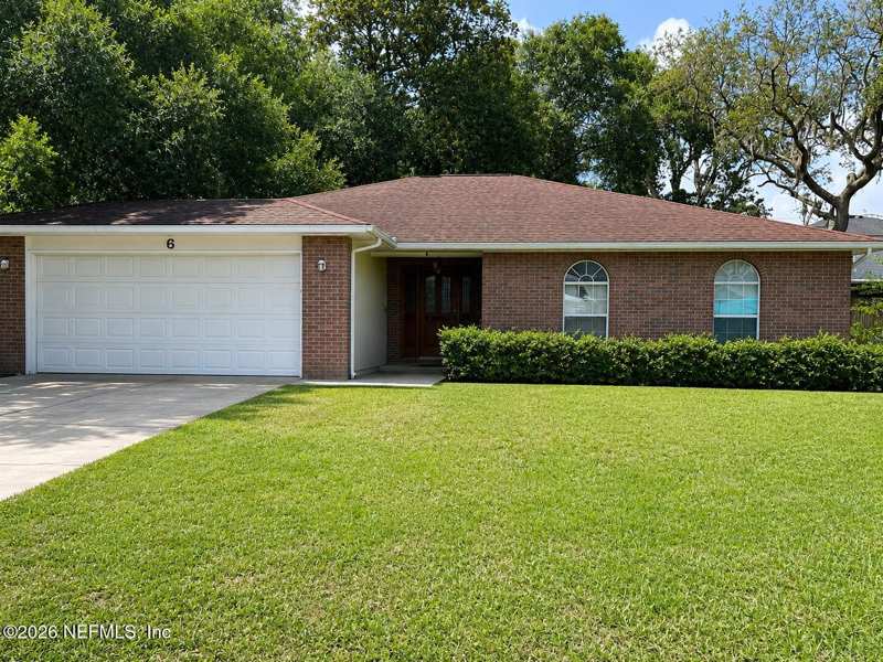 3 bedroom Single Family Residence at 6 Surfcrest Street, Ocean Oaks, St. Augustine Beach — photo 1