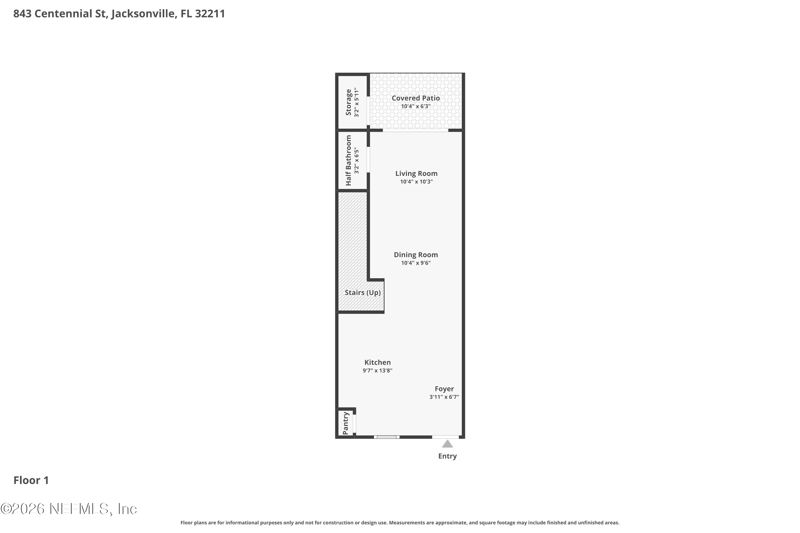 2 bedroom Townhouse at 843 Centennial Street, Rivergate, Jacksonville — photo 4