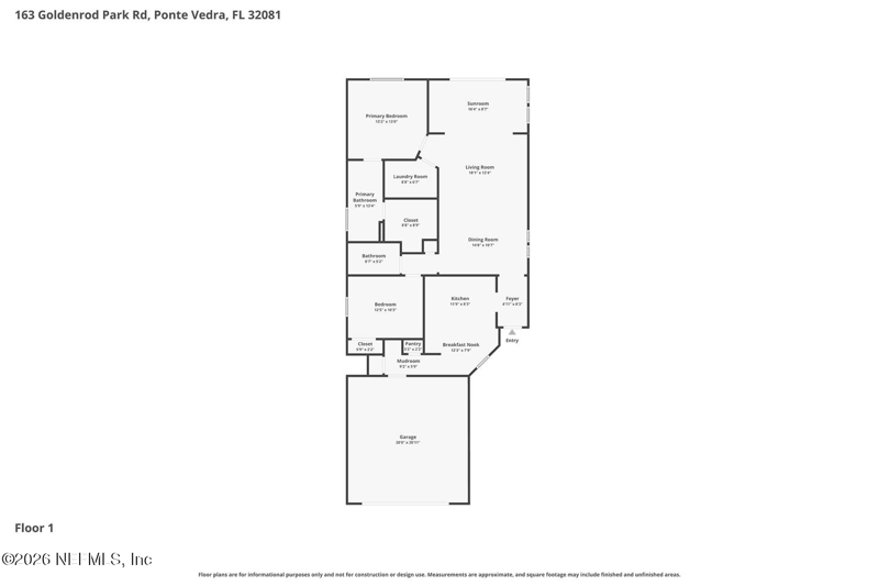 2 bedroom Single Family Residence at 163 Goldenrod Park Road, Riverwood By Del Webb, Ponte Vedra — photo 2