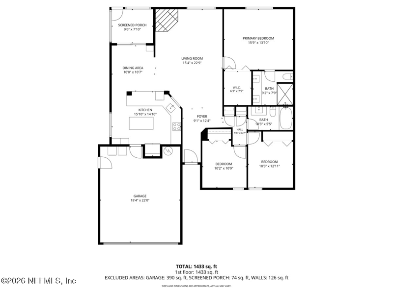 3 bedroom Single Family Residence at 8781 Goodbys Cove Drive, Goodbys Hideaway, Jacksonville — photo 2
