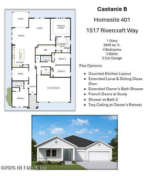 4 bedroom Single Family Residence at 1517 Rivercraft Way, Laurelton, Green Cove Springs — photo 2