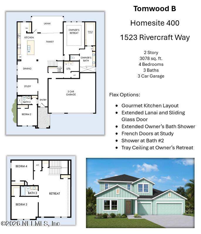 4 bedroom Single Family Residence at 1523 Rivercraft Way, Laurelton, Green Cove Springs — photo 2