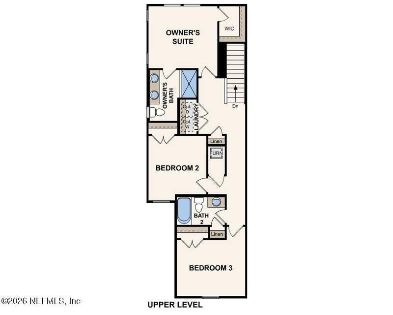 3 bedroom Townhouse at 10723 Waterfield Road, Villas at Bishop Oaks, Jacksonville — photo 3