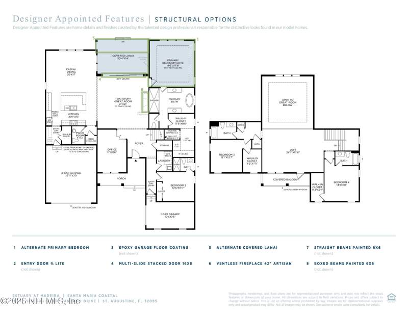 4 bedroom Single Family Residence at 958 Pantano Drive, Madeira, St. Augustine — photo 4