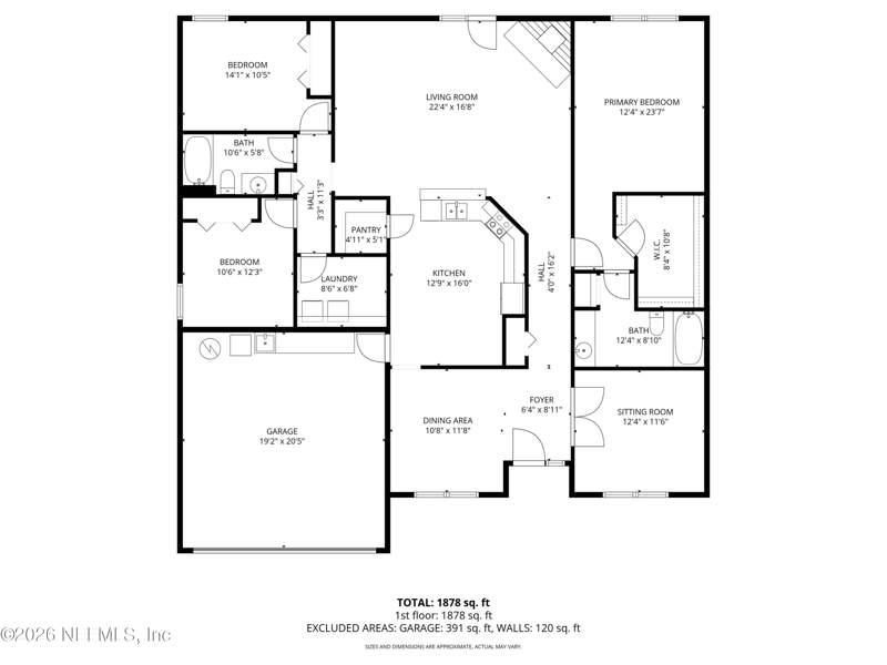 3 bedroom Single Family Residence at 145 Fort Milton Drive, Hammock Plantation, Jacksonville — photo 2