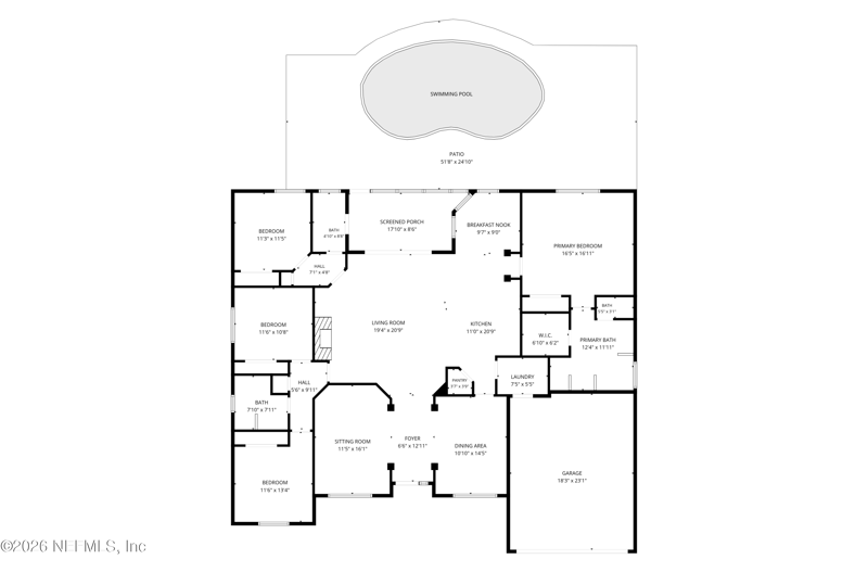 4 bedroom Single Family Residence at 885 Corsica Lane, Parque Diane, Jacksonville — photo 2