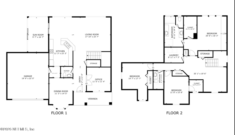 3 bedroom Single Family Residence at 3681 Lightview Lane, Dames Point Cove, Jacksonville — photo 2