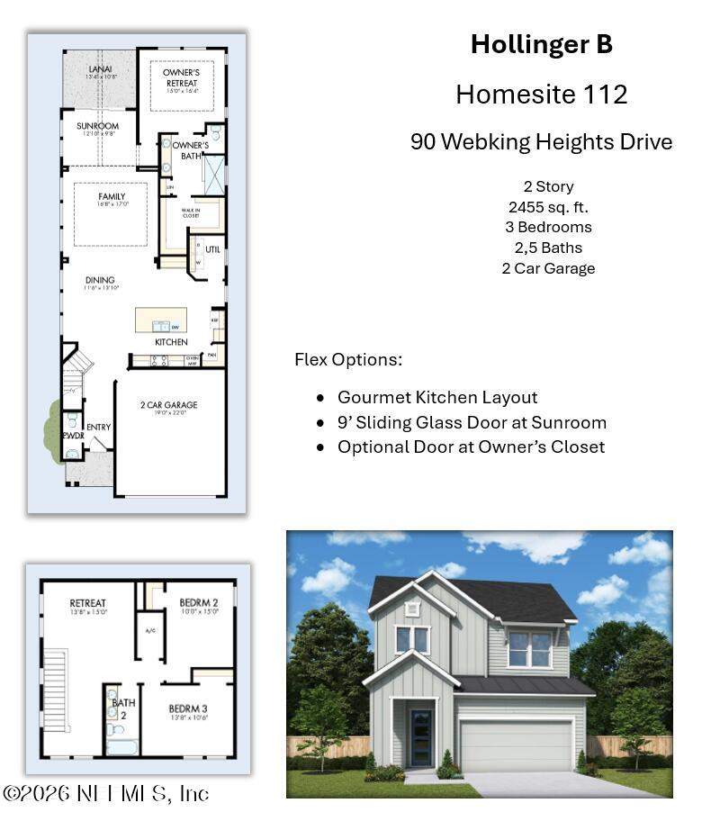 3 bedroom Single Family Residence at 90 Webking Heights Drive, Evergreen Island at Silverleaf, St. Augustine — photo 2