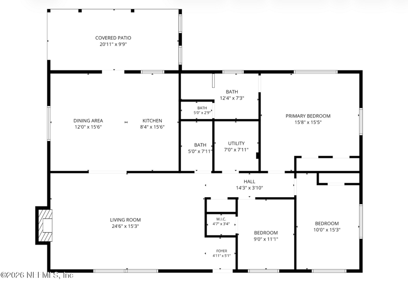 3 bedroom Single Family Residence at 43209 Keen Cemetery Road, Callahan, Callahan — photo 2