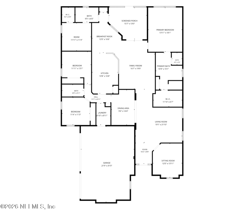 4 bedroom Single Family Residence at 2080 Crown Drive, Wgv King Andbear, St. Augustine — photo 3