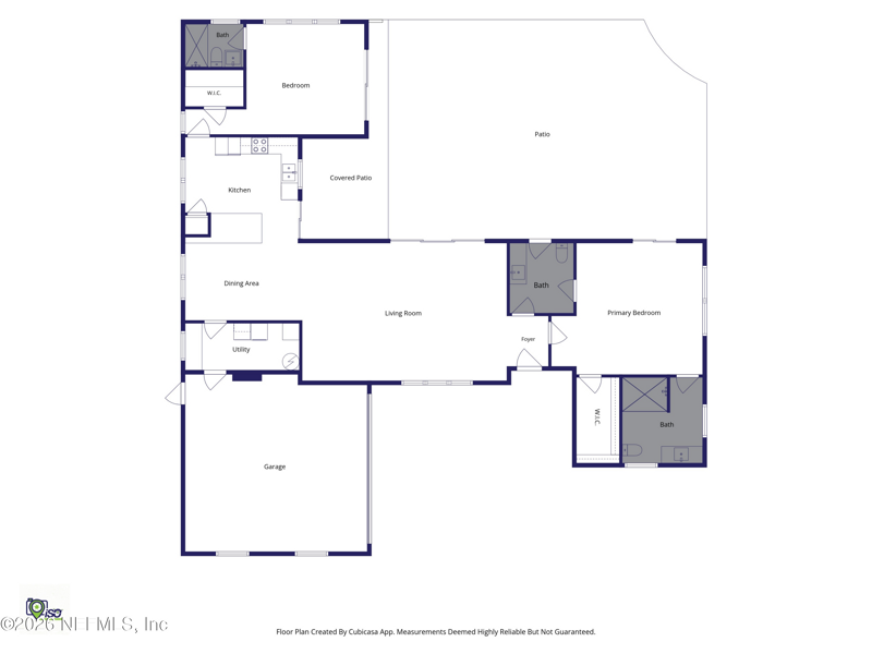 2 bedroom Single Family Residence at 62 Willow Drive, Woodland, St. Augustine — photo 3