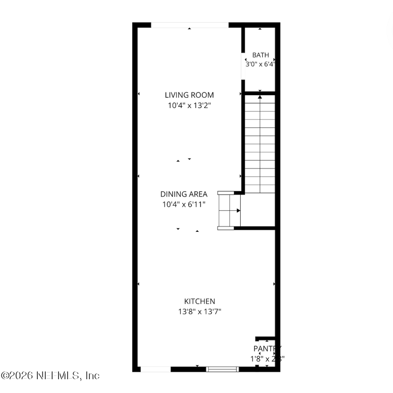 2 bedroom Townhouse at 2882 Black Buck Circle, Deer Run, Jacksonville — photo 2