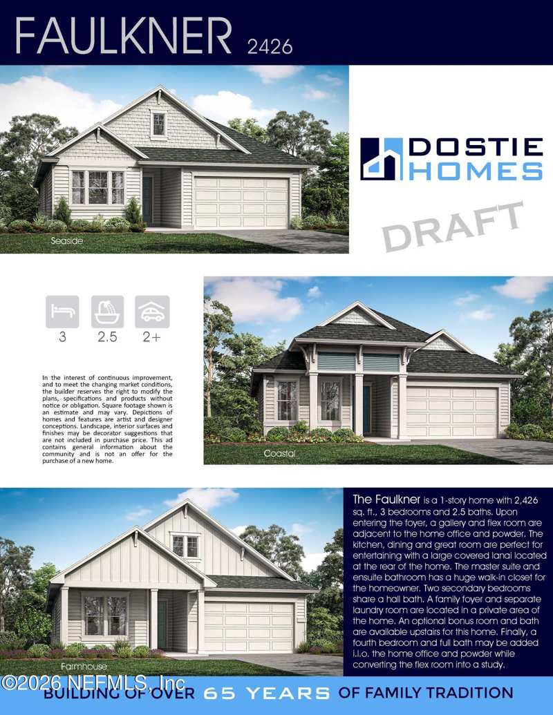 4 bedroom Single Family Residence at 85 Evenfall Drive, Reflections, Ponte Vedra — photo 1